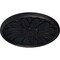 Ekena Millwork Fairfax Ceiling Medallion, Hand-Painted Steel Gray, 29 7/8"OD x 1 3/8"P CM29FASGS - alternate 2